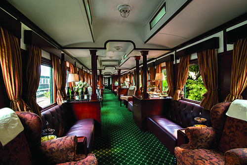 Rovos Rail - Train Lounge